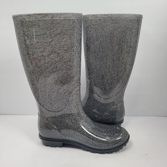 Chinook Women's Black Rubber Rain Boots US Size 7 NWOT - Picture 5 of 11